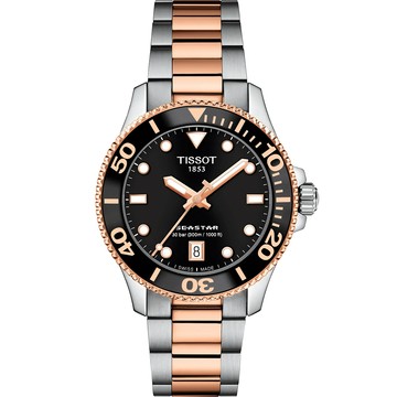 TISSOT 官方授權 Seastar 1000 T120.210.22.051.01 海洋之星300米潛水女錶 中性錶 T1202102205101