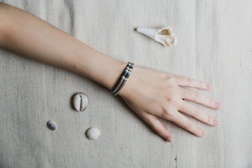 豐收 | 接線蠟繩編織手環