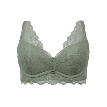 Hibra大波無鋼圈內衣 C-G罩杯-霧霾綠