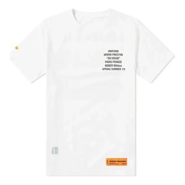 HERON PRESTON Metal Worker T-shirt 'White'