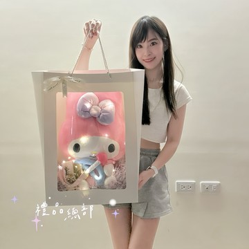 【禮品總部】現貨|實拍 超大美樂蒂禮物袋 16英吋 正版 美樂蒂玩偶 三麗鷗 美樂蒂大娃娃 kitty 禮品袋