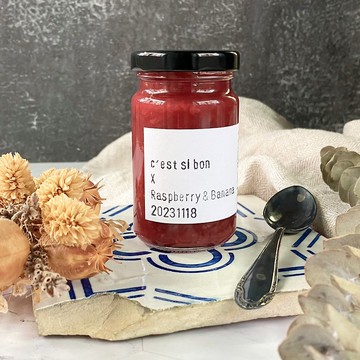 手工果醬 x 覆盆子娜娜 Raspberry & Banana
