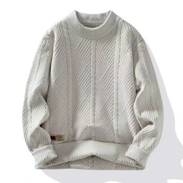 𝒚𝒐𝒖𝒓® 𝒔𝒕𝒖𝒅𝒊𝒐| M-3XL 三色 韓版 半高領 秋冬 新款 保暖 毛衣 男女 RS330