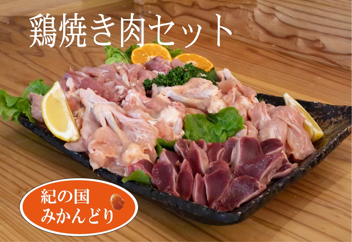 DO6002n_紀の国みかんどり 鶏 焼肉 セット