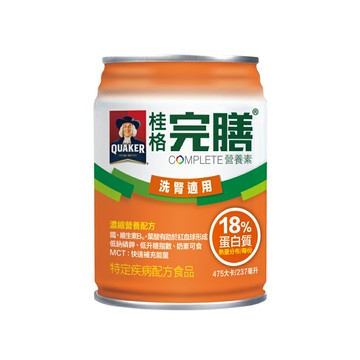 (二箱組)桂格完膳營養素-洗腎適用配方-18%蛋白質 (237ml/24罐/箱)