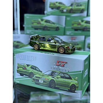 WORKS 1/64 泰國TDE展會限定 電鍍綠 三菱 LANCER EVO 6代