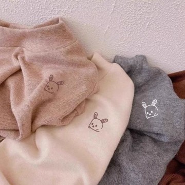 兒童新款加絨秋冬打底衫保暖內搭上衣男童女童長袖T恤寶寶半高領