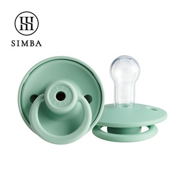 Simba扭扭圓型安撫奶嘴(酪梨牛奶)