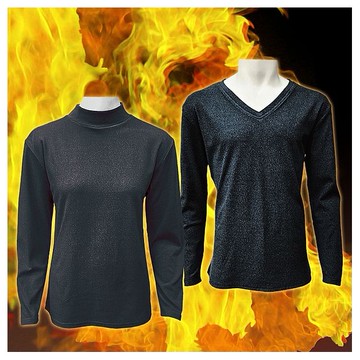 AMICA~羊絨保暖上衣(黑色)1件入 款式可選