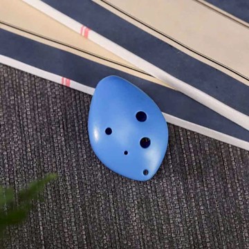 暑假學習推薦 6孔高音C調陶笛 塑膠材質 入門小樂器 多色可選