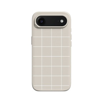 iPhone Air SolidX 貝殼灰 - Pattern Play - 窗格紋