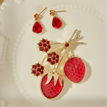 【陌上桑】美國帶回 西洋古董飾品｜美國品牌Monet & Sarah｜復古項鍊與耳環