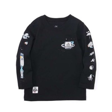 CHUMS 中大童 Kids Space Adventure Brushed L/S T長袖T恤 CH211343K001
