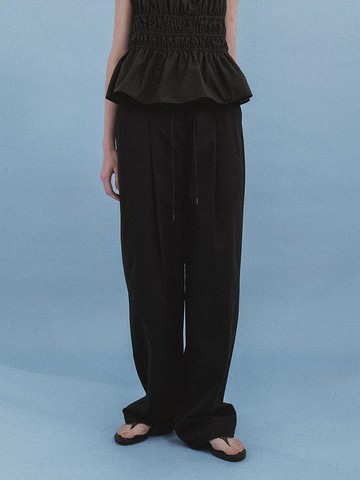 Camile String Pants (Black)