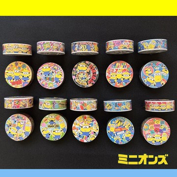 日本帶回 M99 小小兵 紙膠帶Ⅱ 日本正版 MINIONS 神偷奶爸 美紋紙膠帶 文具膠帶 紙膠帶 和紙膠帶