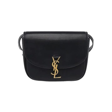 SAINT LAURENT 634818 KAIA 經典金屬LOGO斜背包馬鞍包