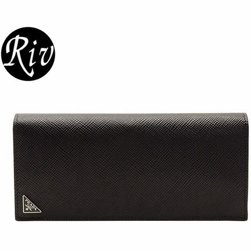 プラダ Prada 財布 長財布 二つ折り メンズ ブラック ダークグレー レザー 2mv6safcui Nean アウトレット レディース 通販 Lineポイント最大0 5 Get Lineショッピング