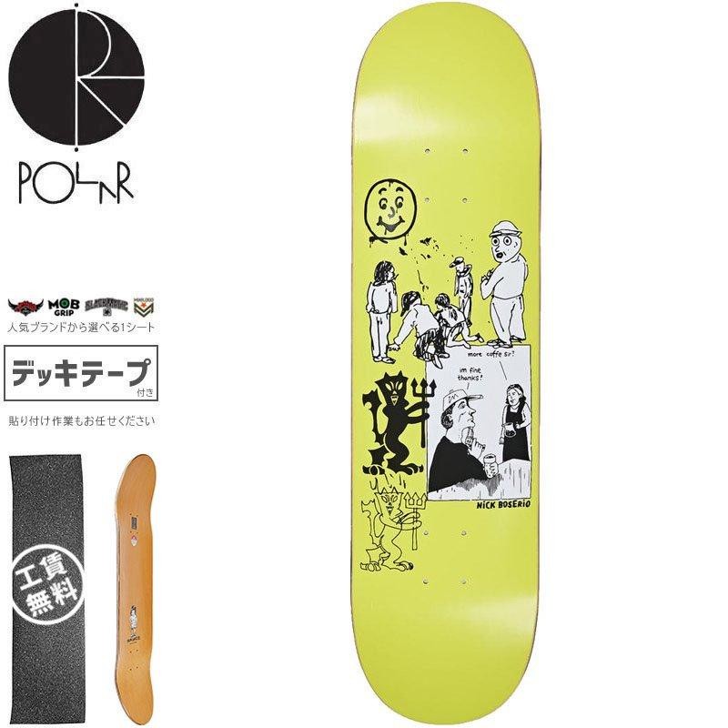 POLAR ポーラー スケボー デッキ NICK BOSERIO YEAR 2020 DECK 8.25