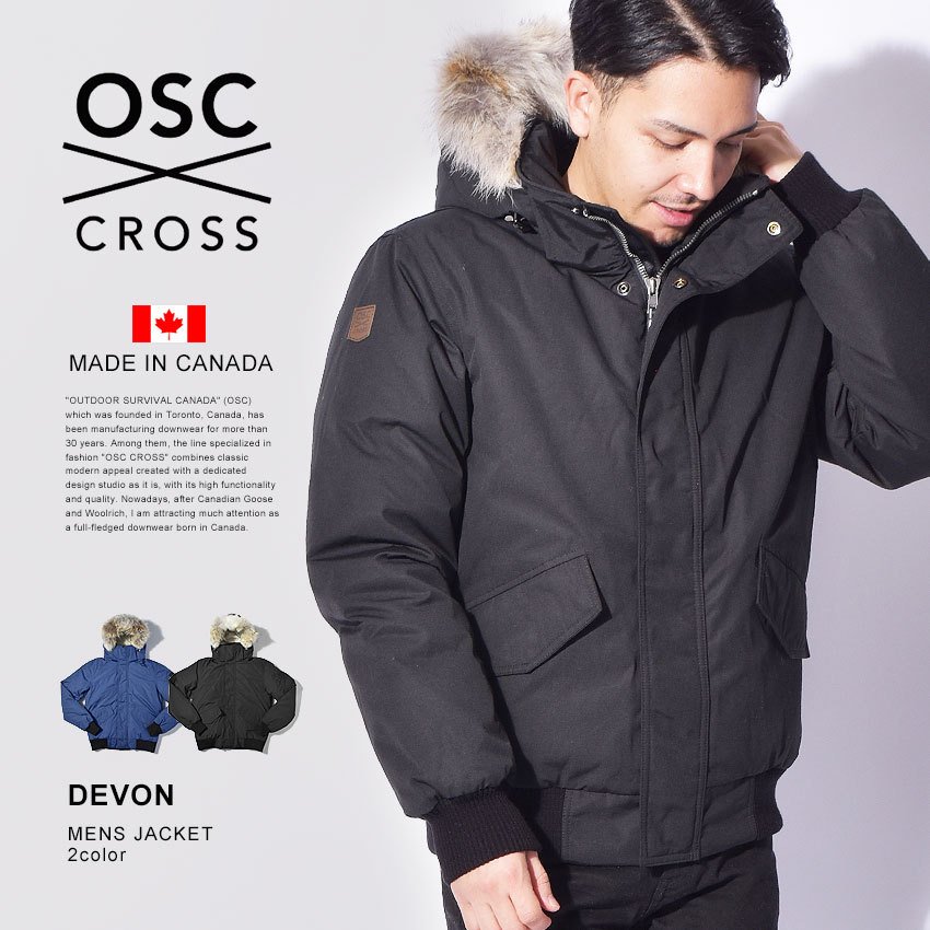 OSC CROSS ダウンジャケット SIZE:XS-