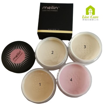 MEILIN梅琳 P-225清透蜜粉15g(4色可選附粉撲) 輕盈細緻、持久定妝