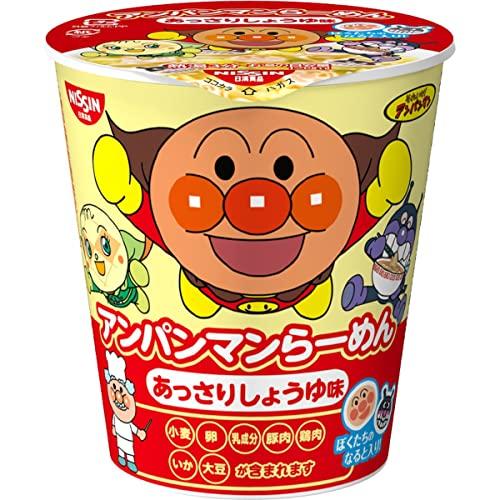 日清食品 アンパンマンらーめん あっさりしょうゆ味 (ラーメン カップ麺) 33g×15個