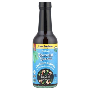 Coconut Secret, 椰子氨基，大蒜，10 液量盎司（296 毫升）