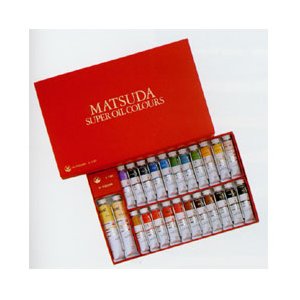 マツダ スーパー油絵具 24色セット