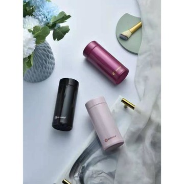 英國Bemega口袋保溫杯女316無縫不銹鋼高顏值學生水杯子團購刻字