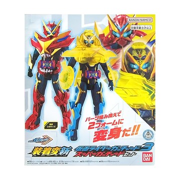 BANDAI 假面騎士GOTCHARD 可動公仔3 超級GOTCHARD  1盒