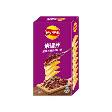 [家速配]樂事樂連連蜜汁香烤肋排口味洋芋片
