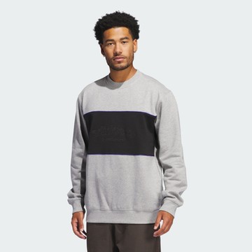 【adidas 愛迪達】 ARCHED LOGO 長袖上衣 大學T 男 IY1624