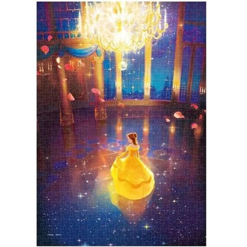 TENYO拼圖 DSG-500-655(透明小片)貝兒-燈光回憶25*38