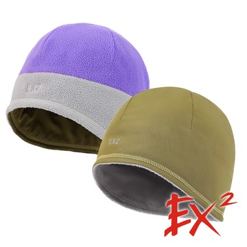 【EX2德國】雙面保暖護耳帽『苔蘚綠』366019 戶外 露營 登山 健行 休閒 時尚 出國 旅遊 保暖 禦寒 雙面 護耳帽