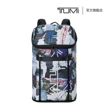 ALPHA BRAVO 摺疊收納後背包 - 海報印花款