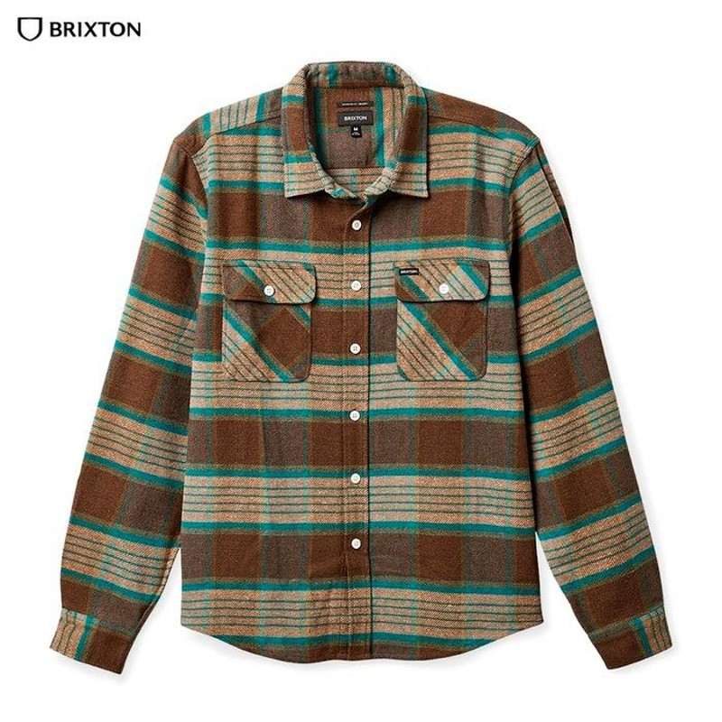 BRIXTON ブリクストン トップス シャツ BOWERY L/S FLANNEL ネルシャツ