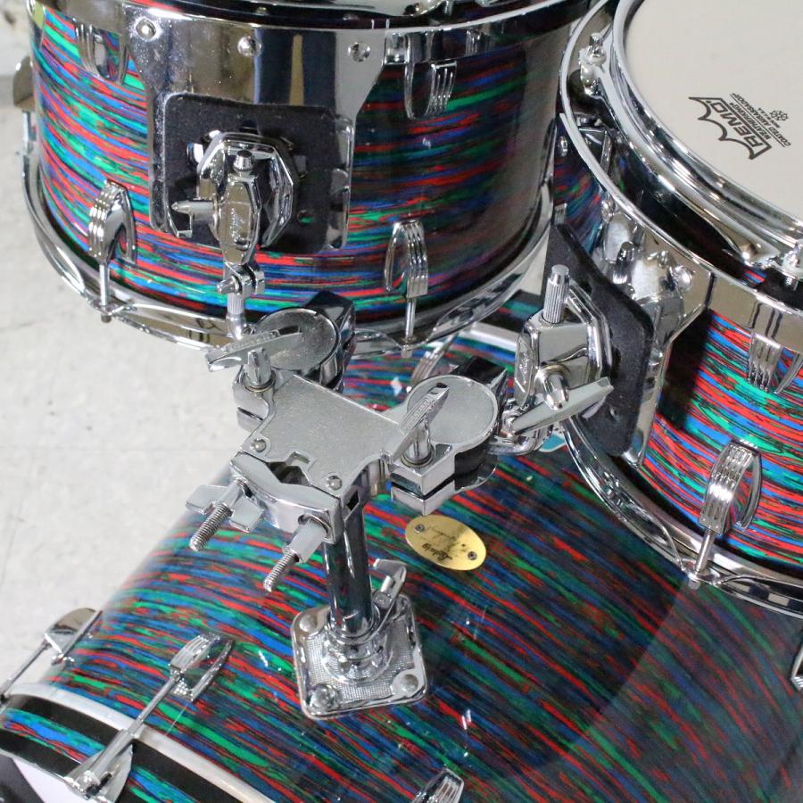 (中古)Ludwig   Classic Maple Limited 2002 Psychedelic Red 22 12 13 16 4pc ラディック ドラムセット(池袋店)