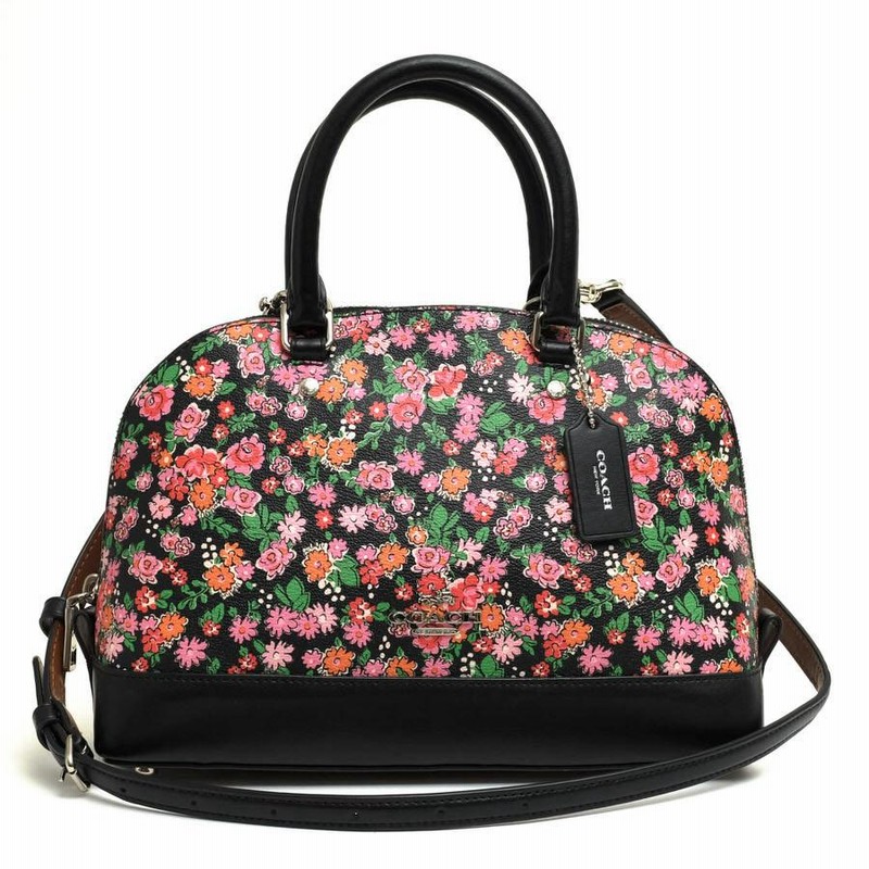 Coach mini sierra on sale floral