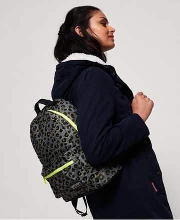 Superdry Women's Women's Midi Backpack Multiple Colours / Grey Marl Tropics Animal - Size: 1SIZE