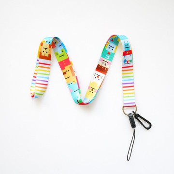 動物馬賽克長帶