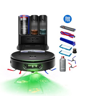 【送全配豪禮組+清潔劑】Dyson Spot+Scrub™ Ai RB05 掃拖機器人