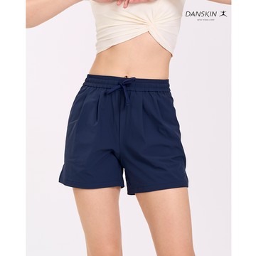 【Danskin】深藍色輕撥水休閒運動短褲 X5VKS121