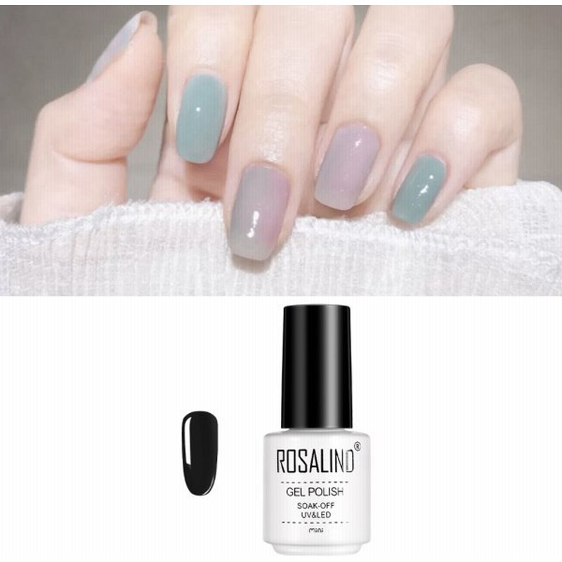 マニキュアスターターサロンとホームdiyブラック用のジェルネイルポリッシュ7ml高接着性 通販 Lineポイント最大0 5 Get Lineショッピング