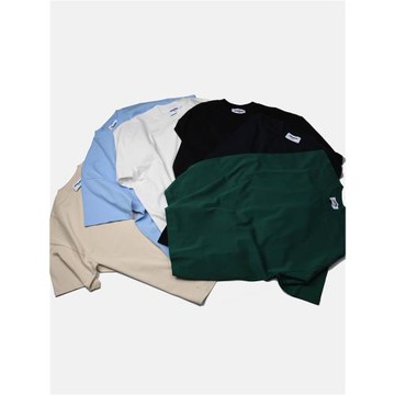 300g Union Kingdom 自主基礎款原棉純色短袖T恤男女寬松短袖