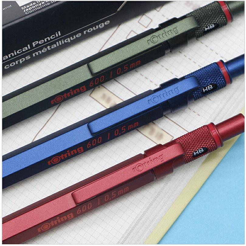 限定品ロットリング ROTRING  ペンシル 製図用 2019限定品 600 0.5mm 0.7mm アイアンブルー   カモフラージュグリーン   マダーレッド