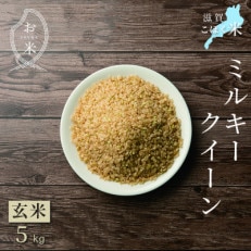 令和5年産 滋賀県湖北産 湖北のミルキークイーン 玄米　5kg