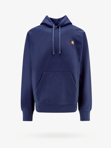 American script cotton blend sweatshirt with embroidered  logo - CARHARTT WIP - gender_Man