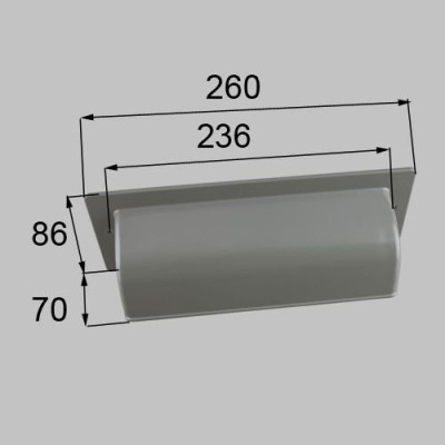 室内面格子 02611 W260×H850mm 固定式 面格子 屋内用 LIXIL/TOSTEM