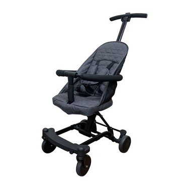 Edgar - 輕便型摺疊嬰幼兒手推車(附頂棚)-星空灰