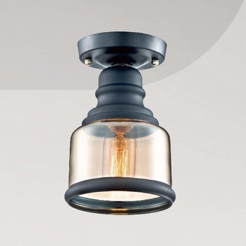 E27工業風單吸頂燈 B106-48-93788