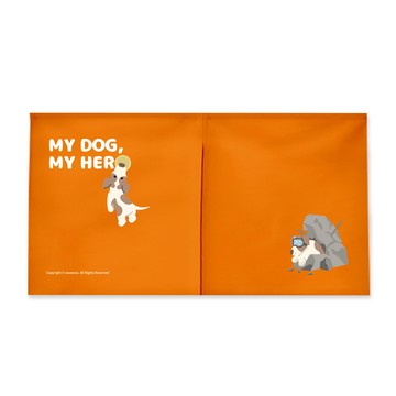 【My dog, My hero】MIT短門簾｜搜救犬：傑克羅素